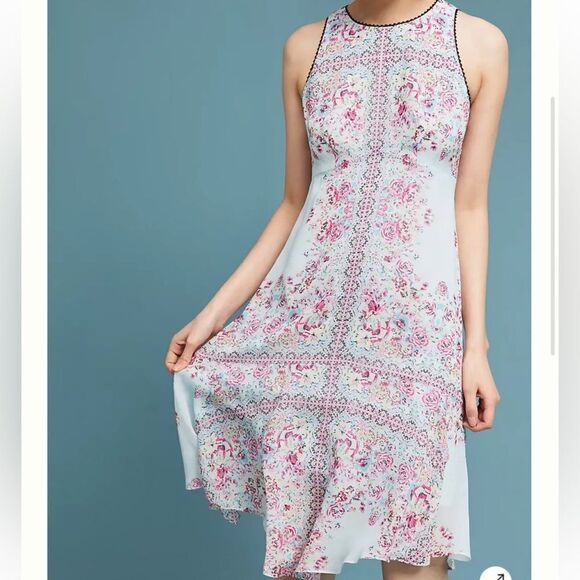 Nanette Lepore Versailles Silk Dress size 6 - Picture 2 of 15